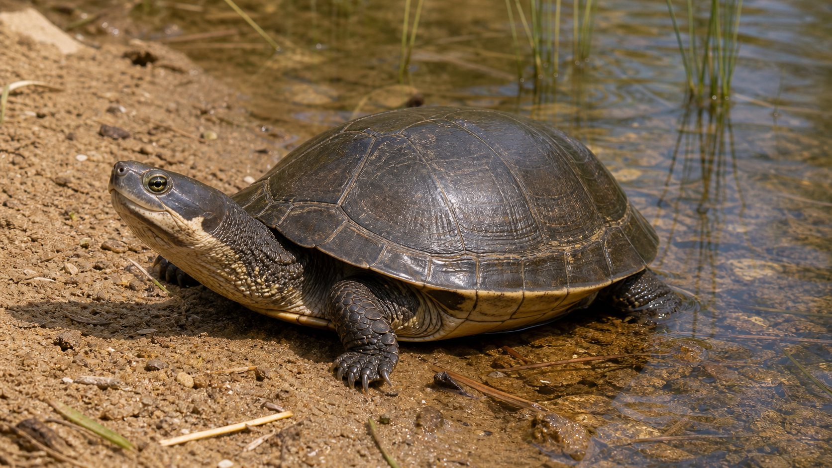 Tartaruga acquatica simile a Pelomedusa subrufa